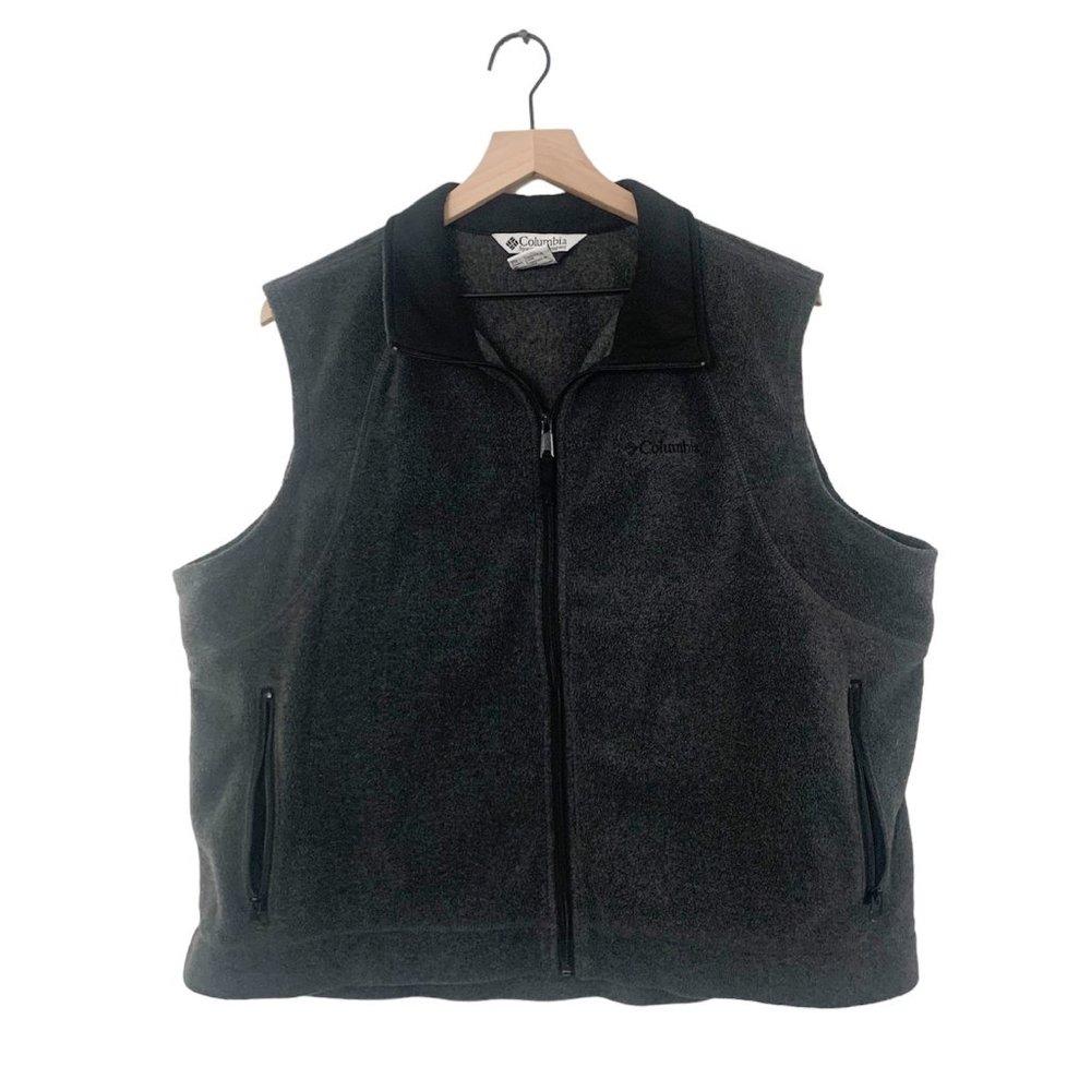 Columbia Fleece Zip Up Vest